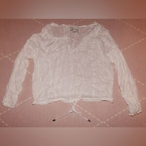 Vintage Havana Women’s White Blouse Size Medium